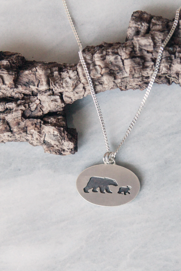 Mama 2025 bear pendant