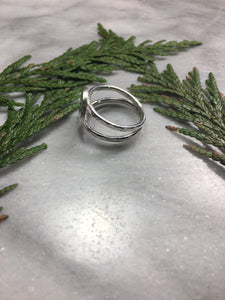 Cedar Double-Band Ring
