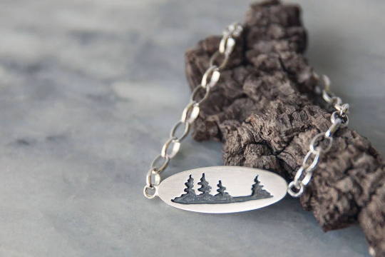 Pine Treeline Bracelet